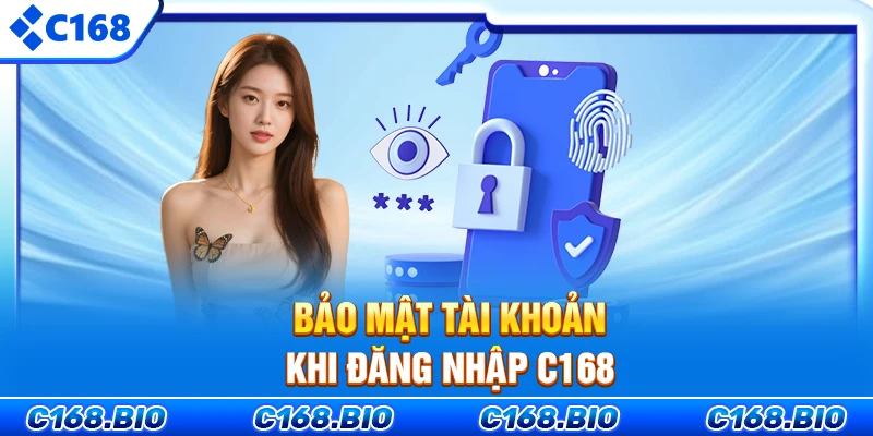 Bảo mật tài khoản khi đăng nhập C168