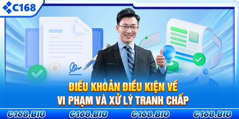 Điều khoản điều kiện về vi phạm và xử lý tranh chấp